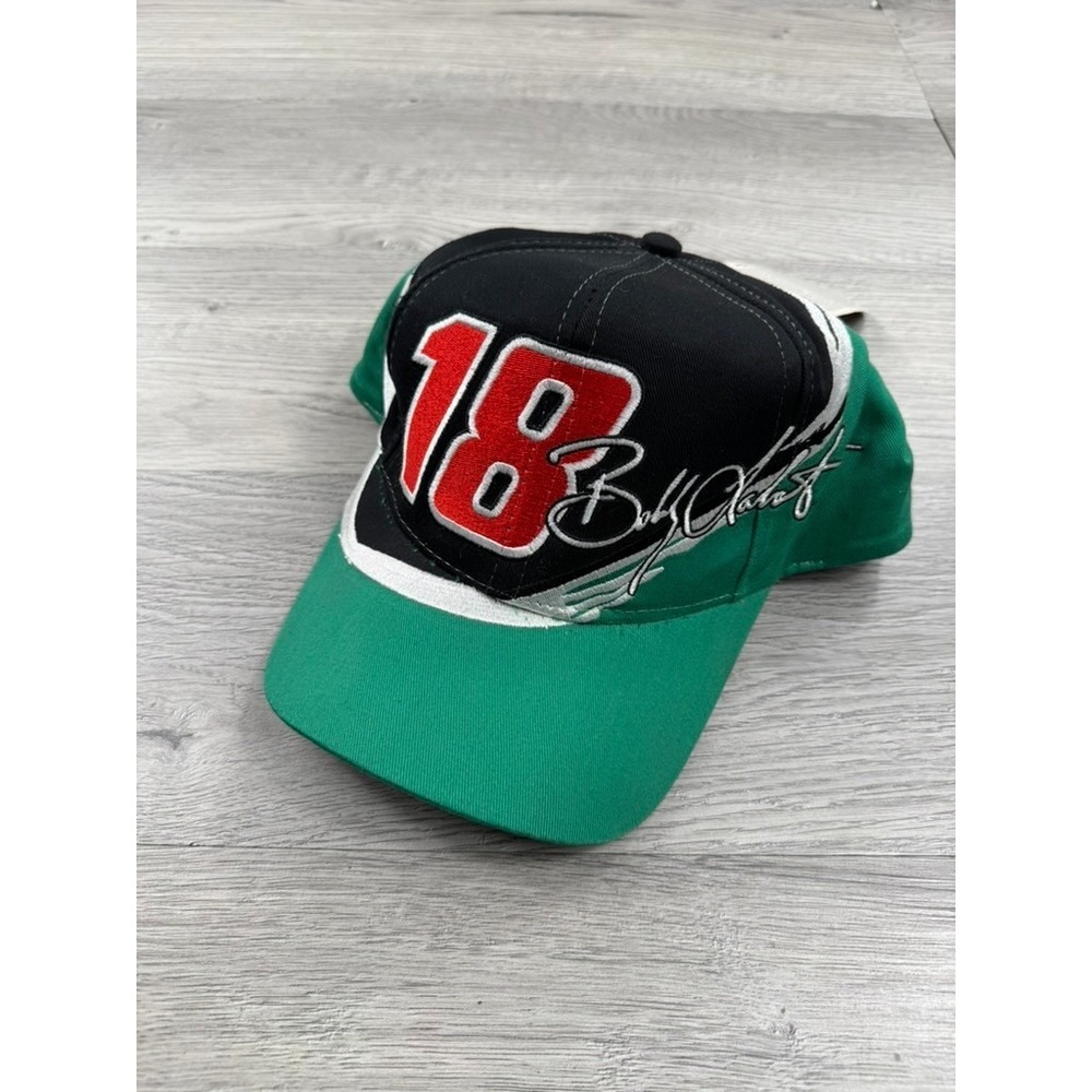 Vintage Nascar Hat Cap Bobby Labonte #18 Chase Authentics Interstate Batteries